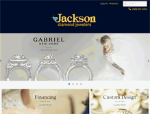 Tablet Screenshot of jacksondiamondjewelers.com